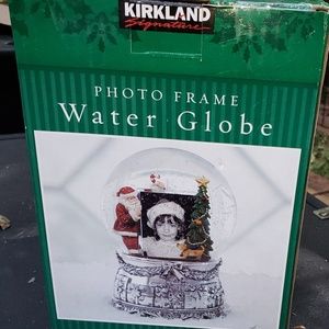 Kirkland (Costco) vintage photo frame snow globe
